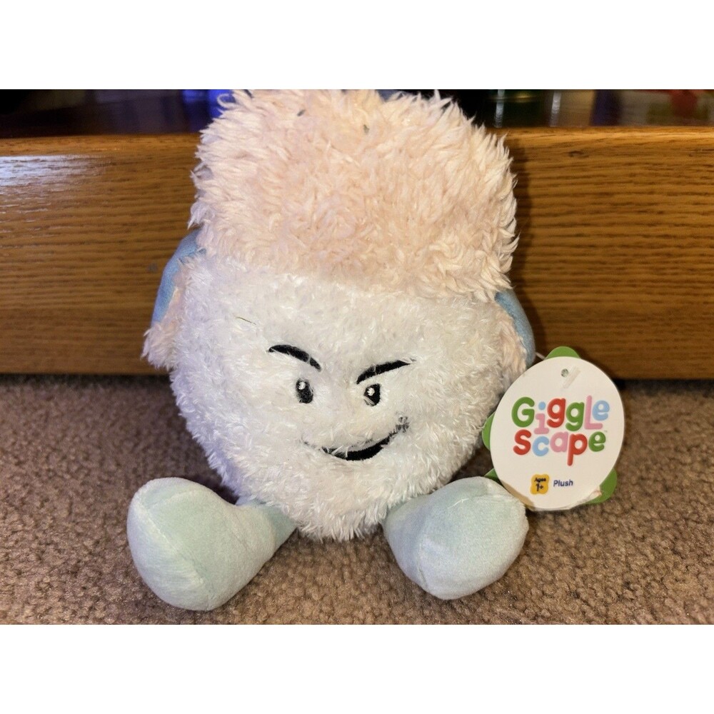 Gigglescape Plush Snowball Puffball With Winter Hat